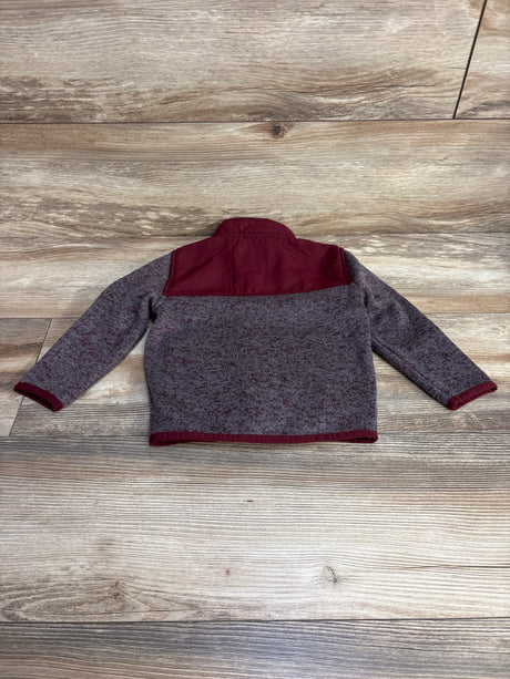 Children's Place Fleece Trail Jacket Red sz 18-24m - Me n Mommy To Be