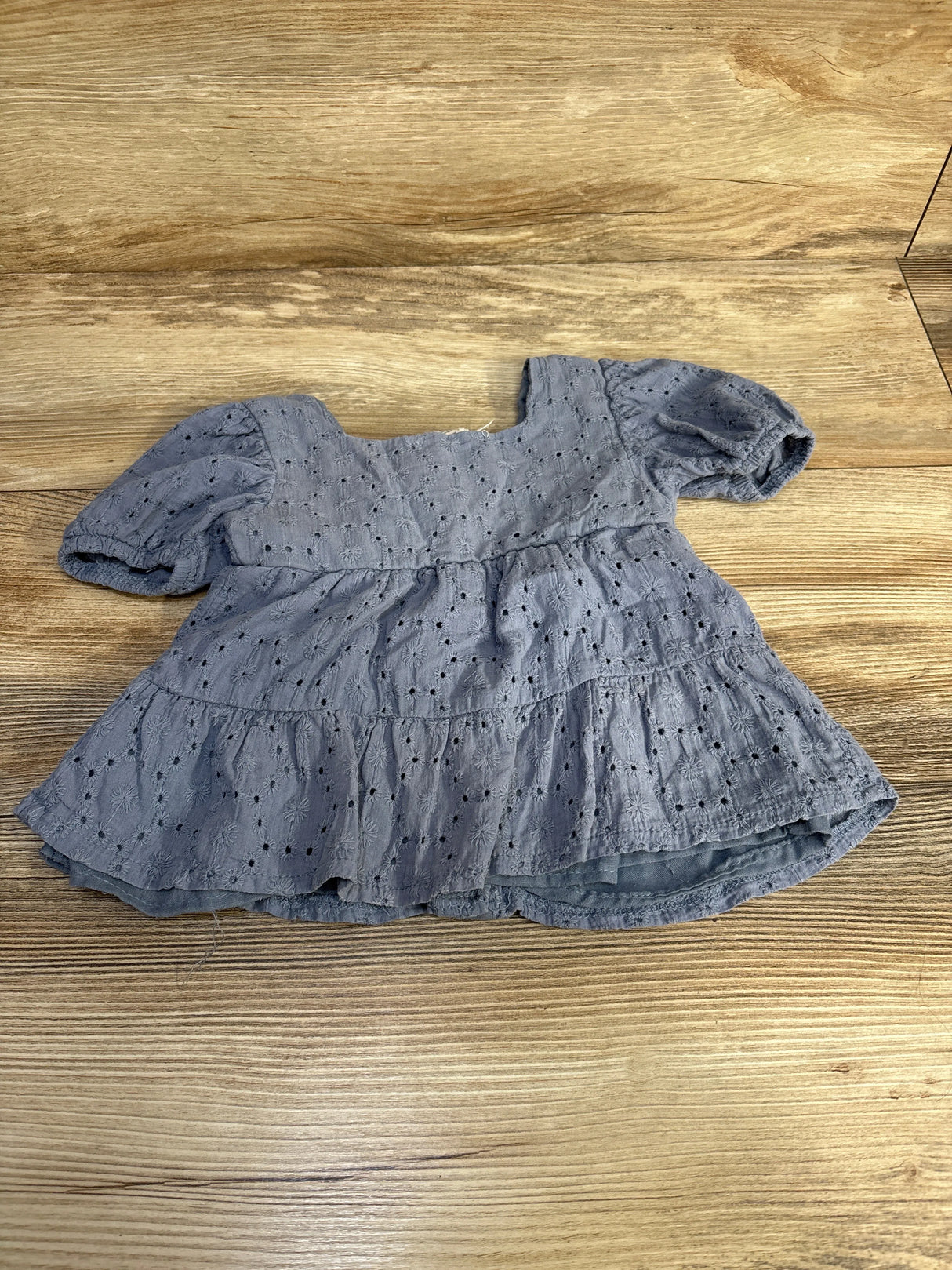 Jessica Simpson Eyelet Top Blue sz 18m