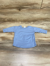 Cotton On Baby Naughty By Nature Shirt Blue sz 0-3m