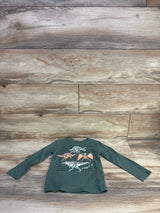 Carter's Diggin' It Dinosaur Shirt Green sz 3T