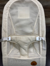 Angelbliss Baby Bouncer with Mesh Fabric Beige