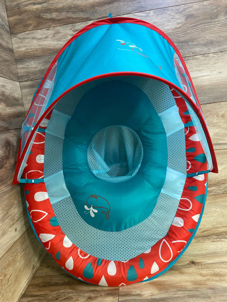 SwimWays 36" Inflatable Red & Blue Whale Pool Float 9-24m - Me n Mommy To Be