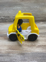 Fisher-Price Little People Going Places Taxi Yellow