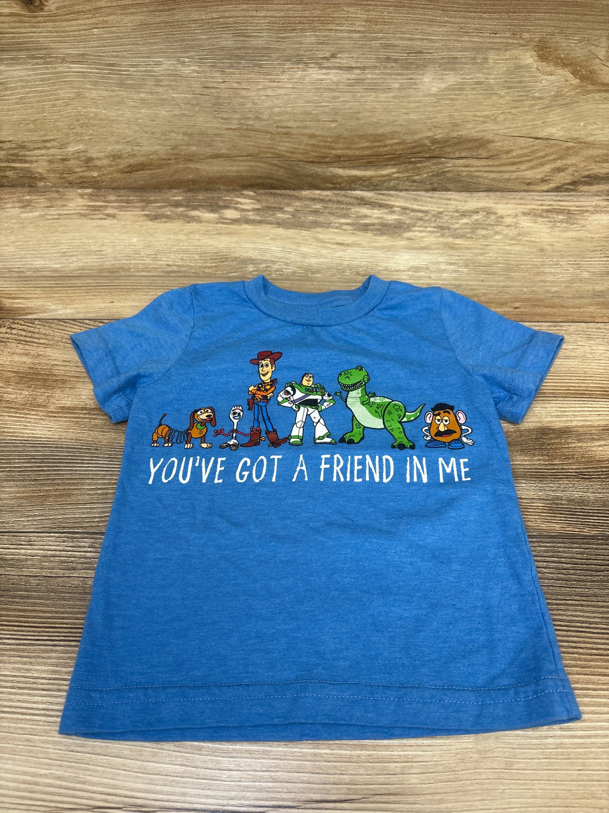 Disney Pixar Toy Story Shirt Blue sz 12m