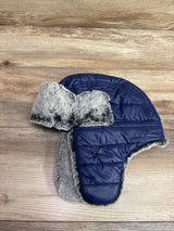 NWOT Cat & Jack Faux-Fur Trapper Hat Navy OSFM