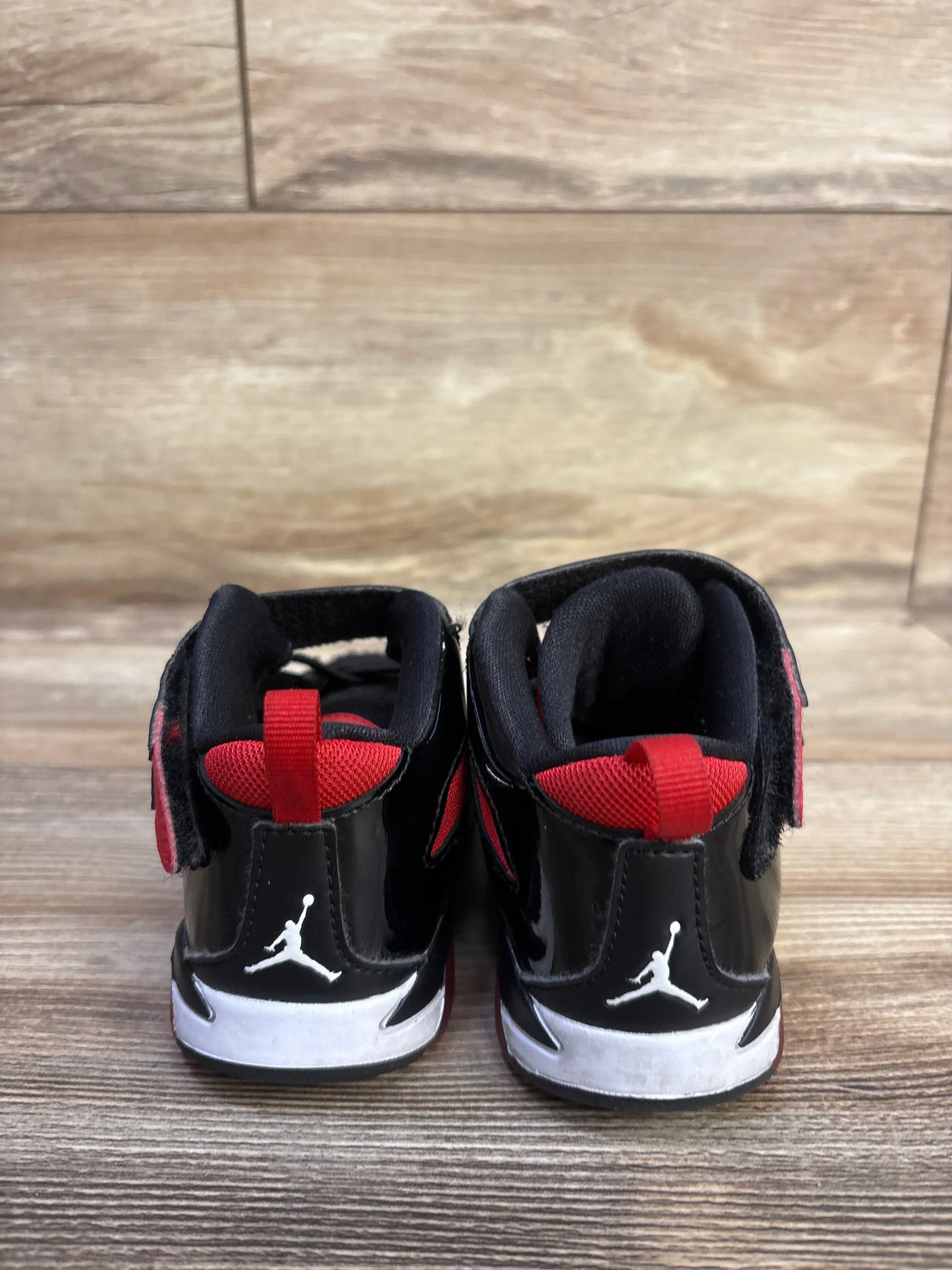 Air Jordan Flight Club 91 TD 'Bred' Sneakers sz 7c