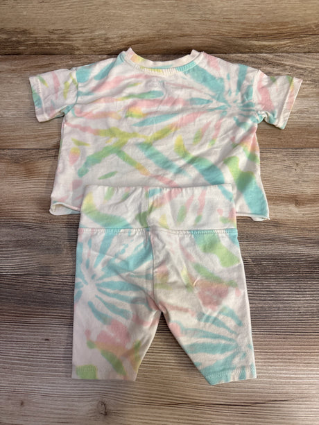 Barbie 2pc Tie-Dye Shirt & Shorts sz 18m - Me n Mommy To Be