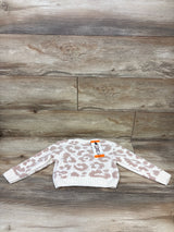 NEW DKNY Ribbed Velour Cardigan Beige sz 2T