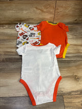 Wizarding World Harry Potter 3pk Bodysuits White sz 3-6m