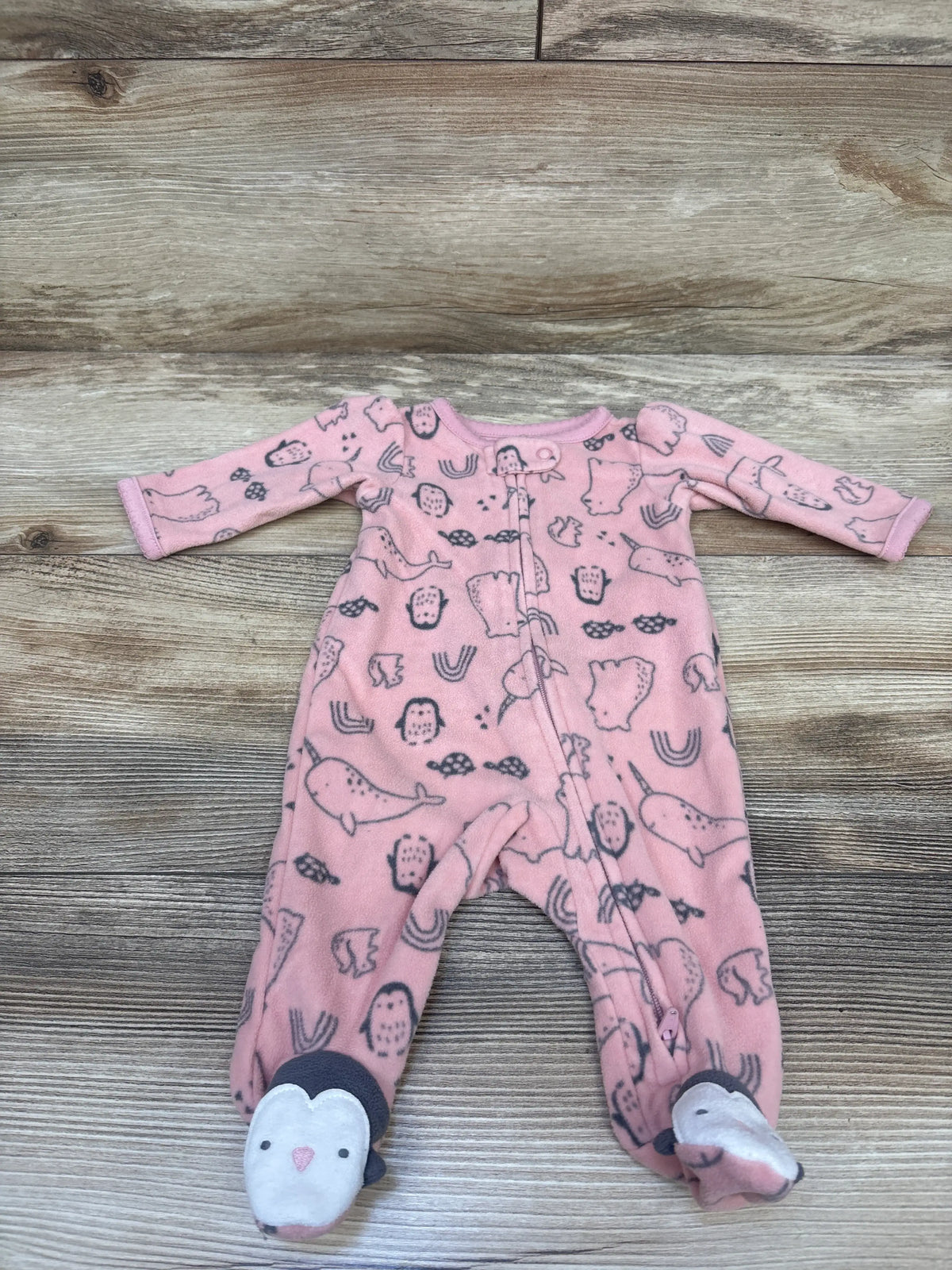 Simple Joys Blanket Sleeper Pink sz Newborn