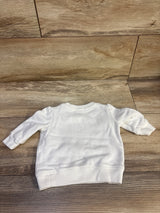 Ralph Lauren Polo Bear Pullover Sweatshirt White sz 3m