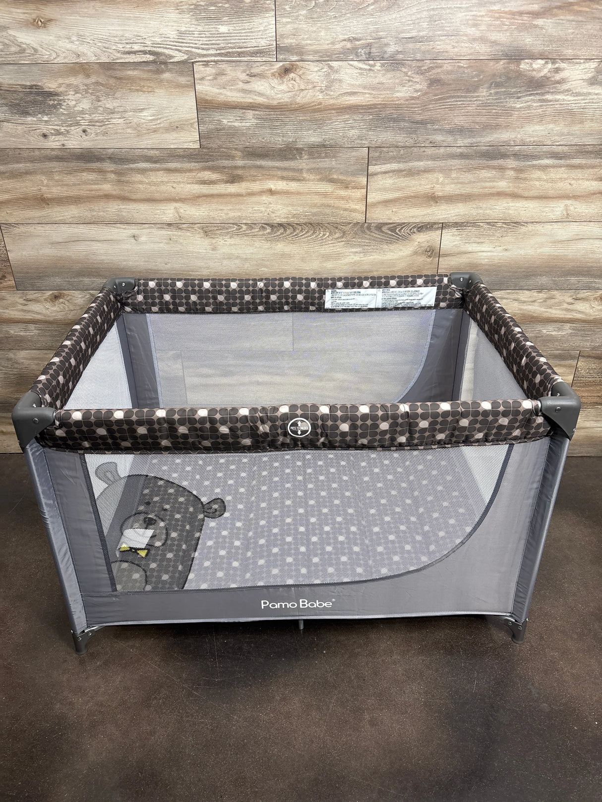 Pamo Babe Portable Playard, Grey*