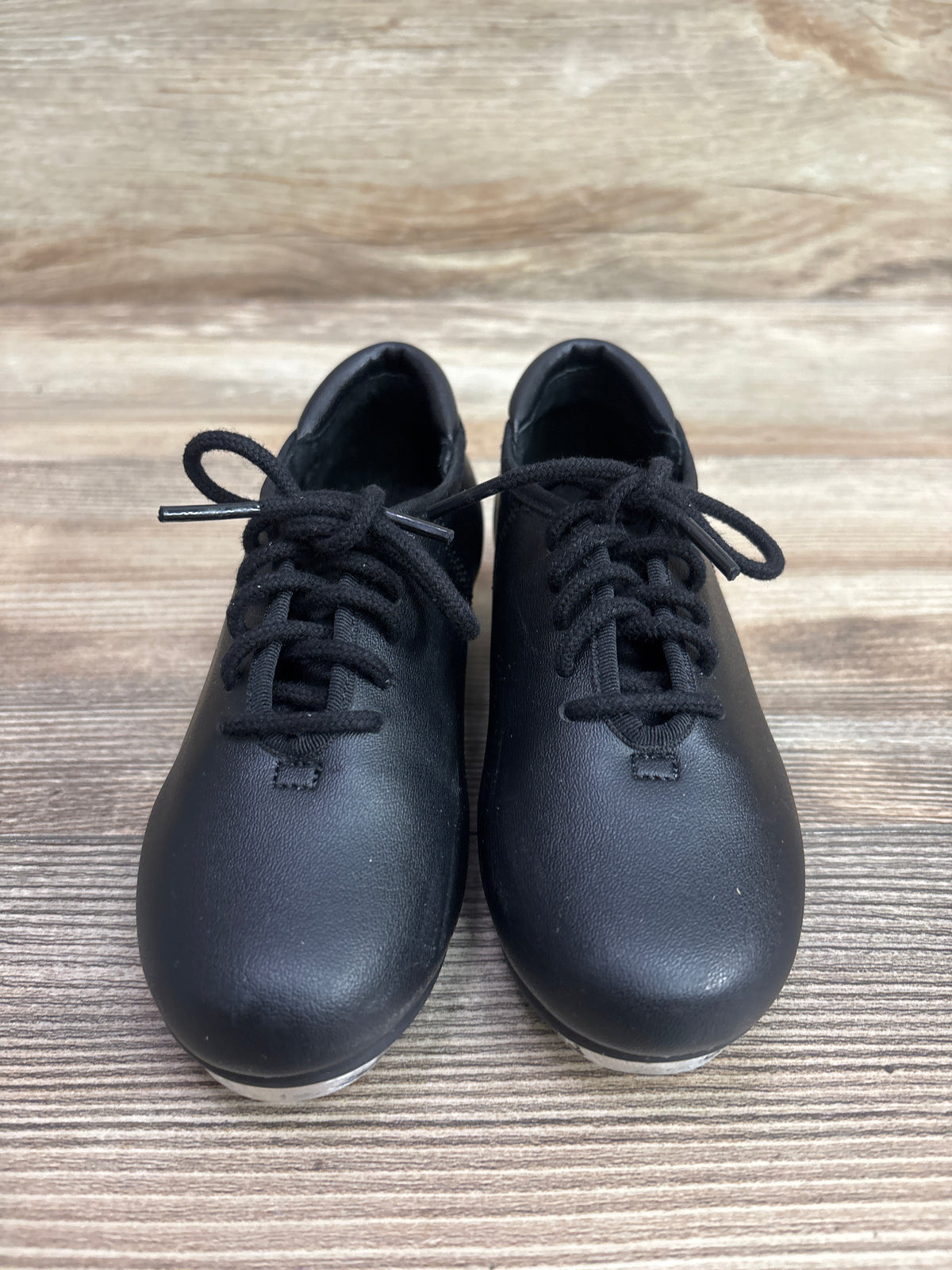 Theatricals Footwear Lace-Up Tap Shoes Black sz 9.5c