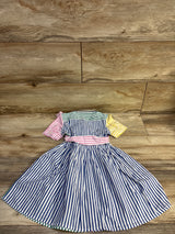 NEW Polo Ralph Lauren Striped Cotton Fun Shirtdress White sz 4T