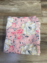 Baby Essentials Floral Swaddle Blanket Pink