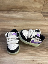 Air Jordan 1 Retro Low OG TD 'Black Raspberry' Sneakers sz 2c