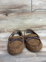 Cat & Jack Carter Moccasin Slippers Chestnut sz 12c