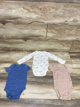 Just One You 3pk Bodysuit Set Blue sz 3m