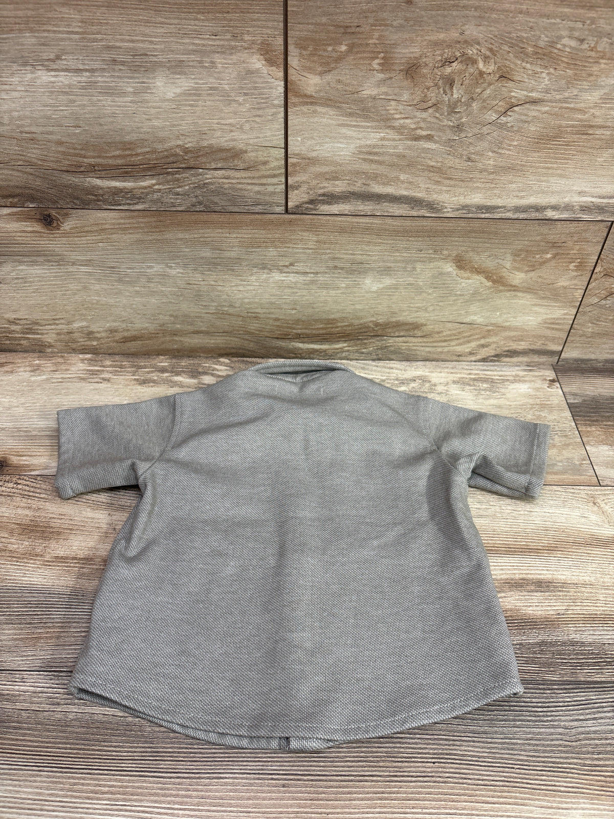 Zara Button-Up Shirt Tan sz 2T