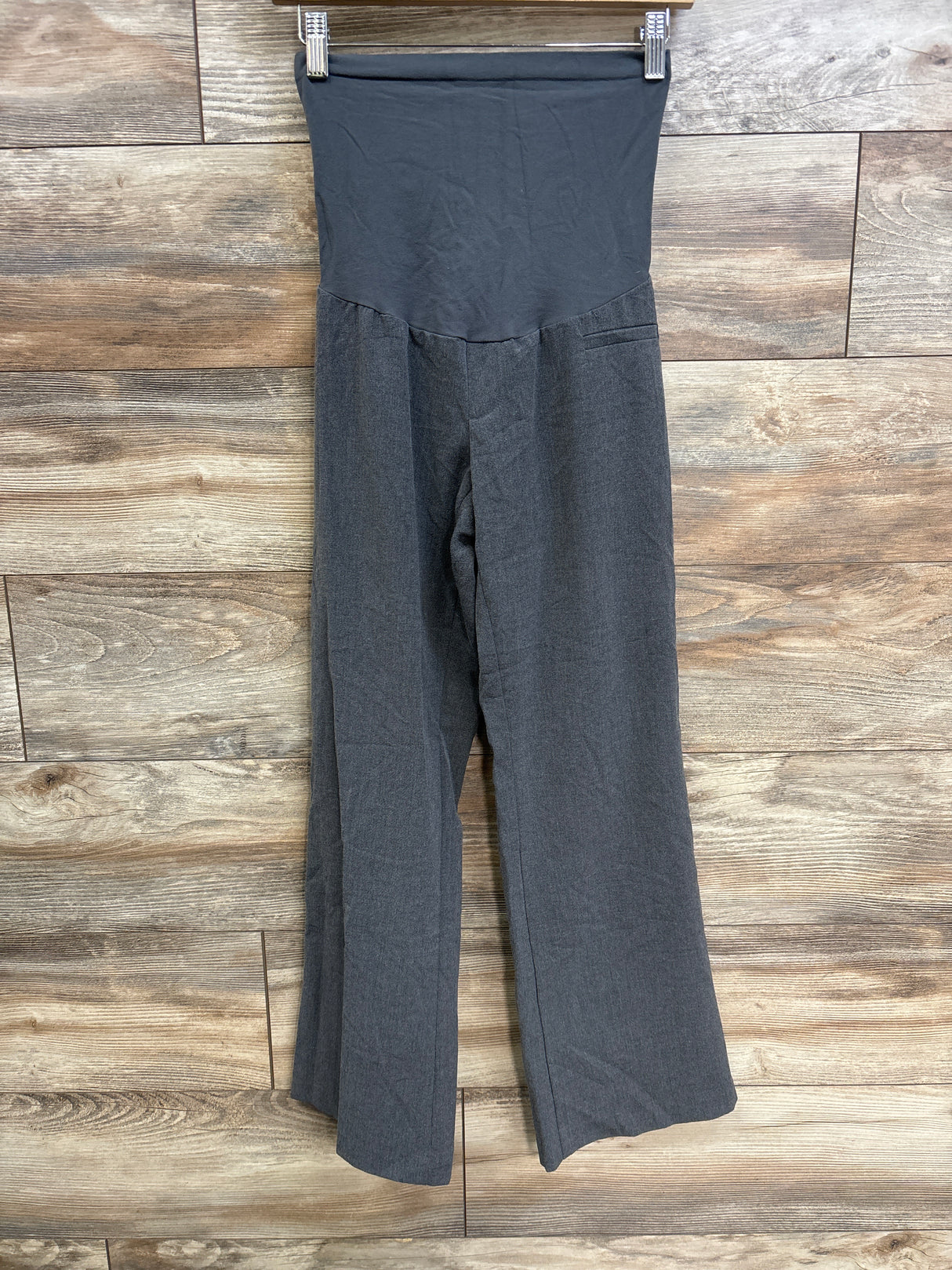 Motherhood Maternity Full Panel Work Pants Grey sz Petite Medium