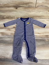 Carter's Terry Cloth Sleeper Navy sz 9M