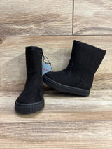 NEW Cat & Jack Pip Shearling Style Boots Black sz 5c