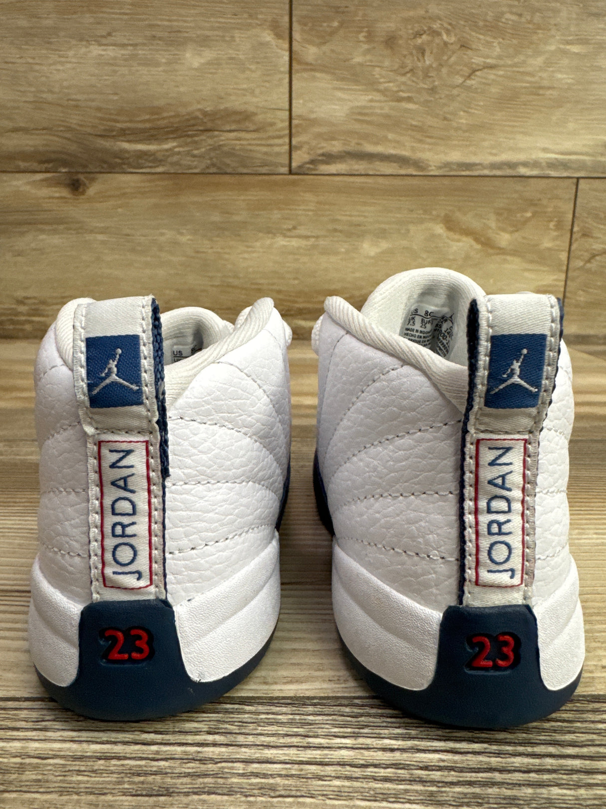 Air Jordan 12 Retro TD 'French Blue' Sneakers sz 8c