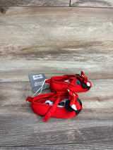 NEW Disney Baby Minnie Mouse Soft Sole Shoes Red sz 2/3c