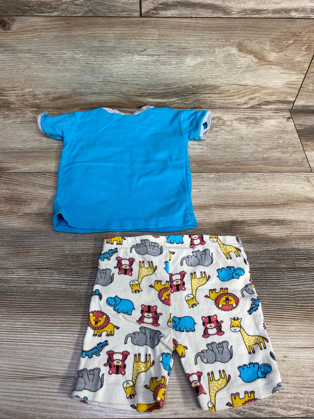 Mon Petit 2pc Lion Pajama Set Blue sz 18m - Me n Mommy To Be