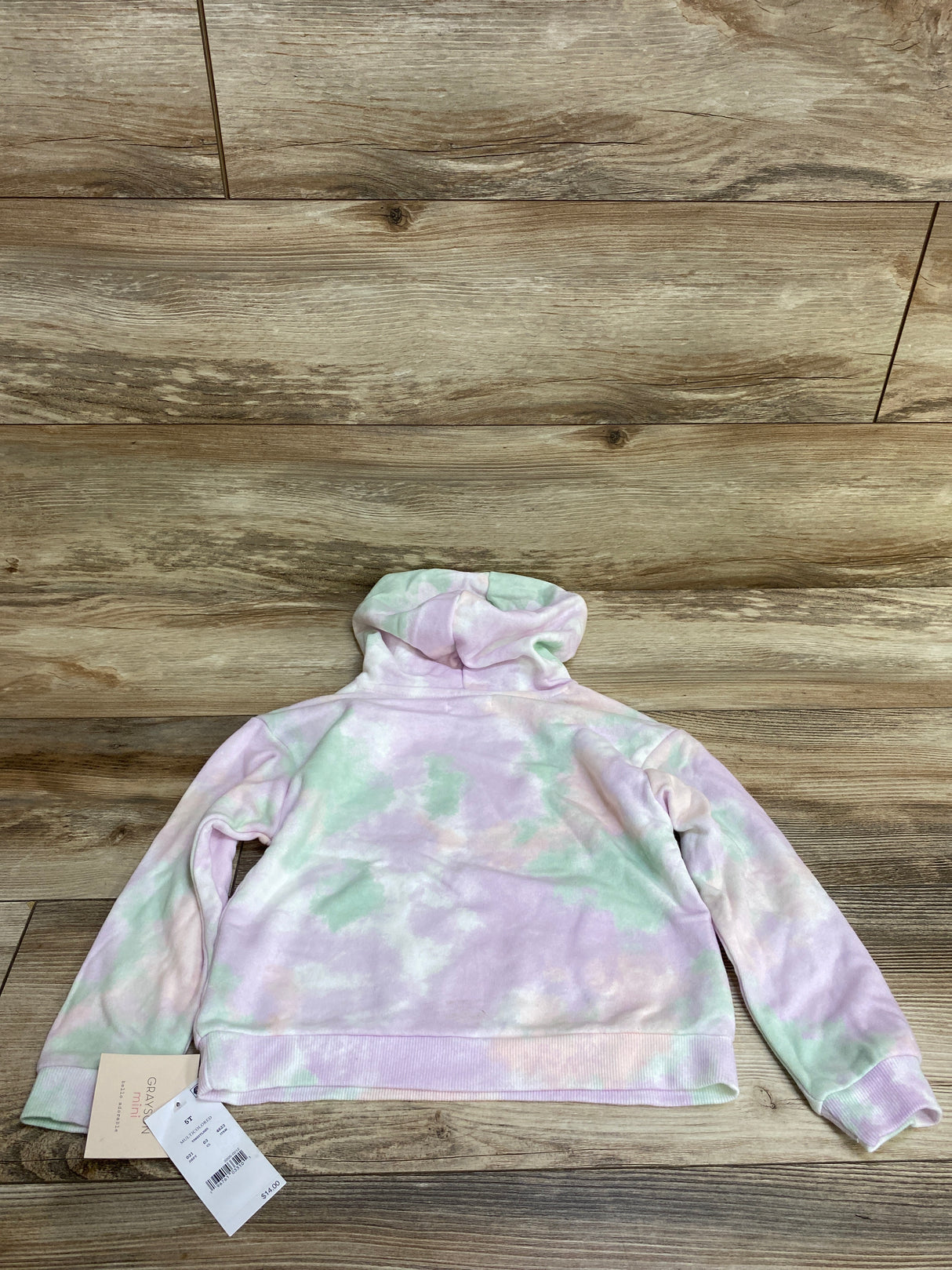 NEW Grayson Mini Tie-Dye Hoodie Purple sz 5T