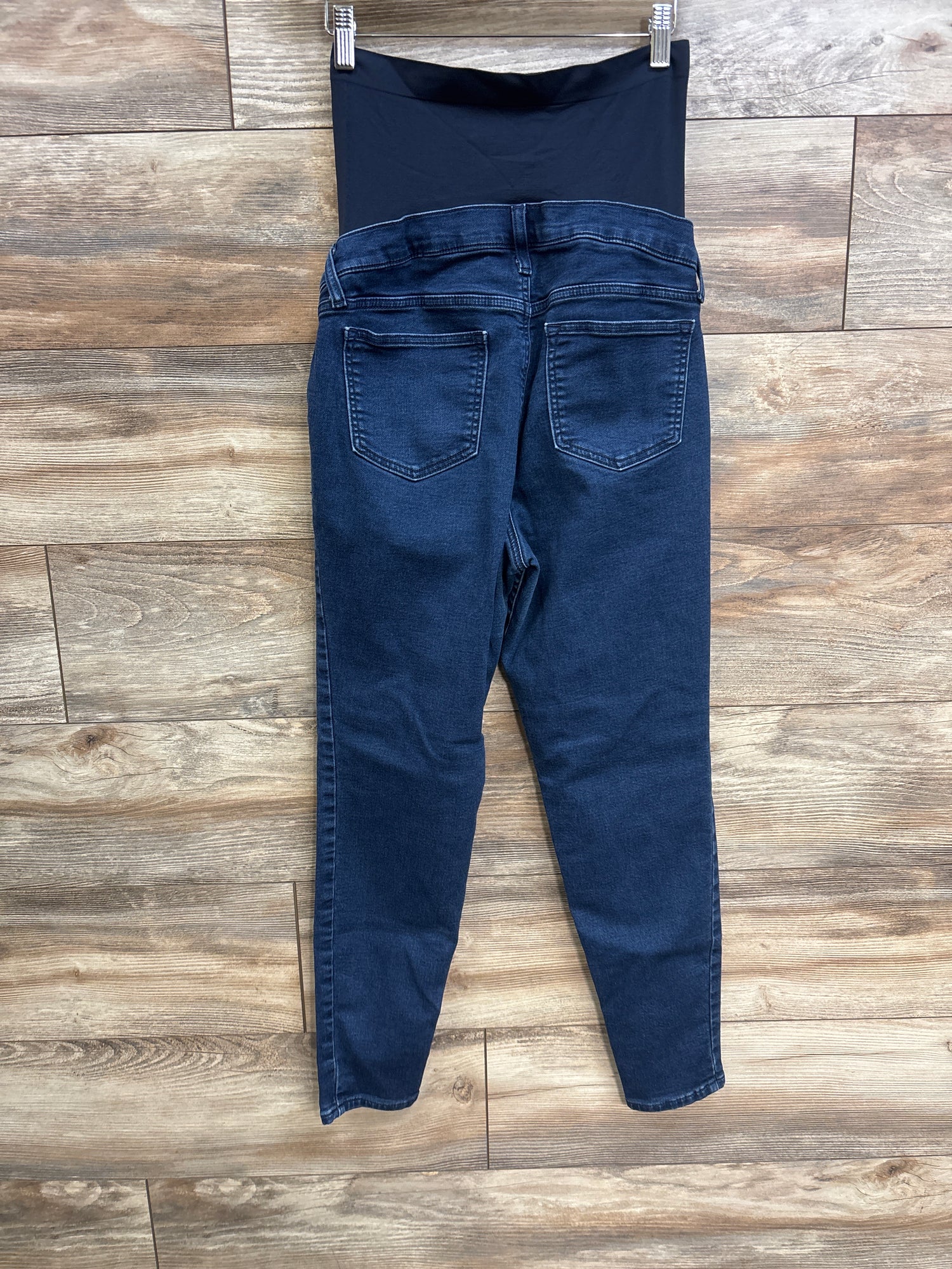 a:glow Maternity Full Panel Jeggings Blue sz Medium (8)