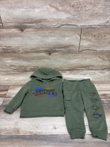 Teenage Mutant Ninja Turtles 2pc Sweatshirt & Joggers Green sz 18m