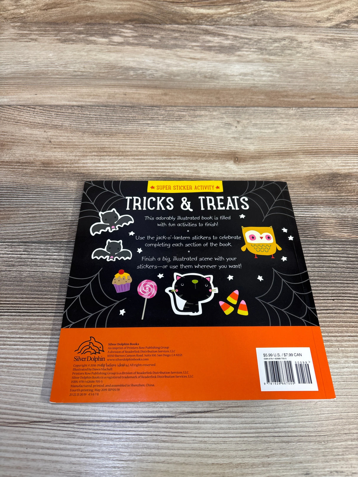 NEW Super Sticker Activity: Tricks and Treats Sticker Book