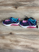 NEW Athletic Works Toddler Girls Low Top Light Up Sneakers Navy Sz 9c