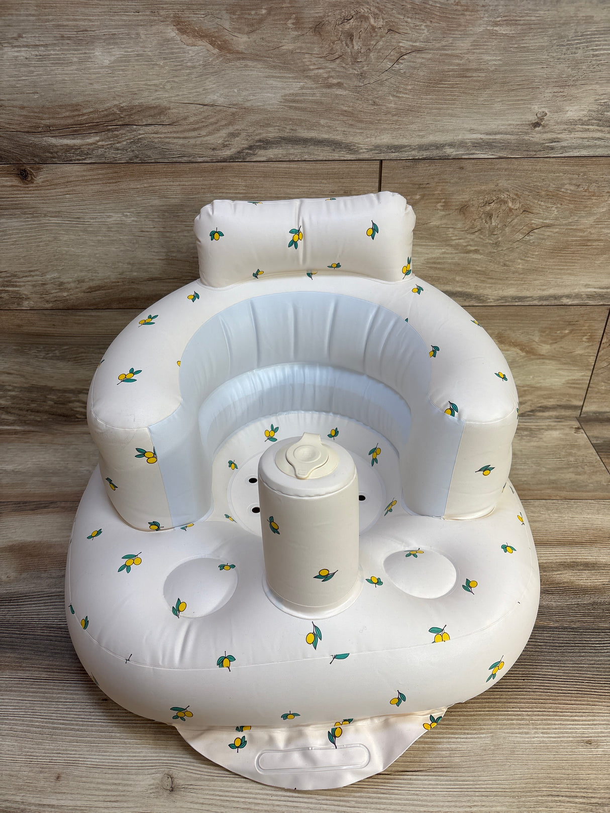 Taoou Inflatable Floor Seat, Lemon Print 3-36m