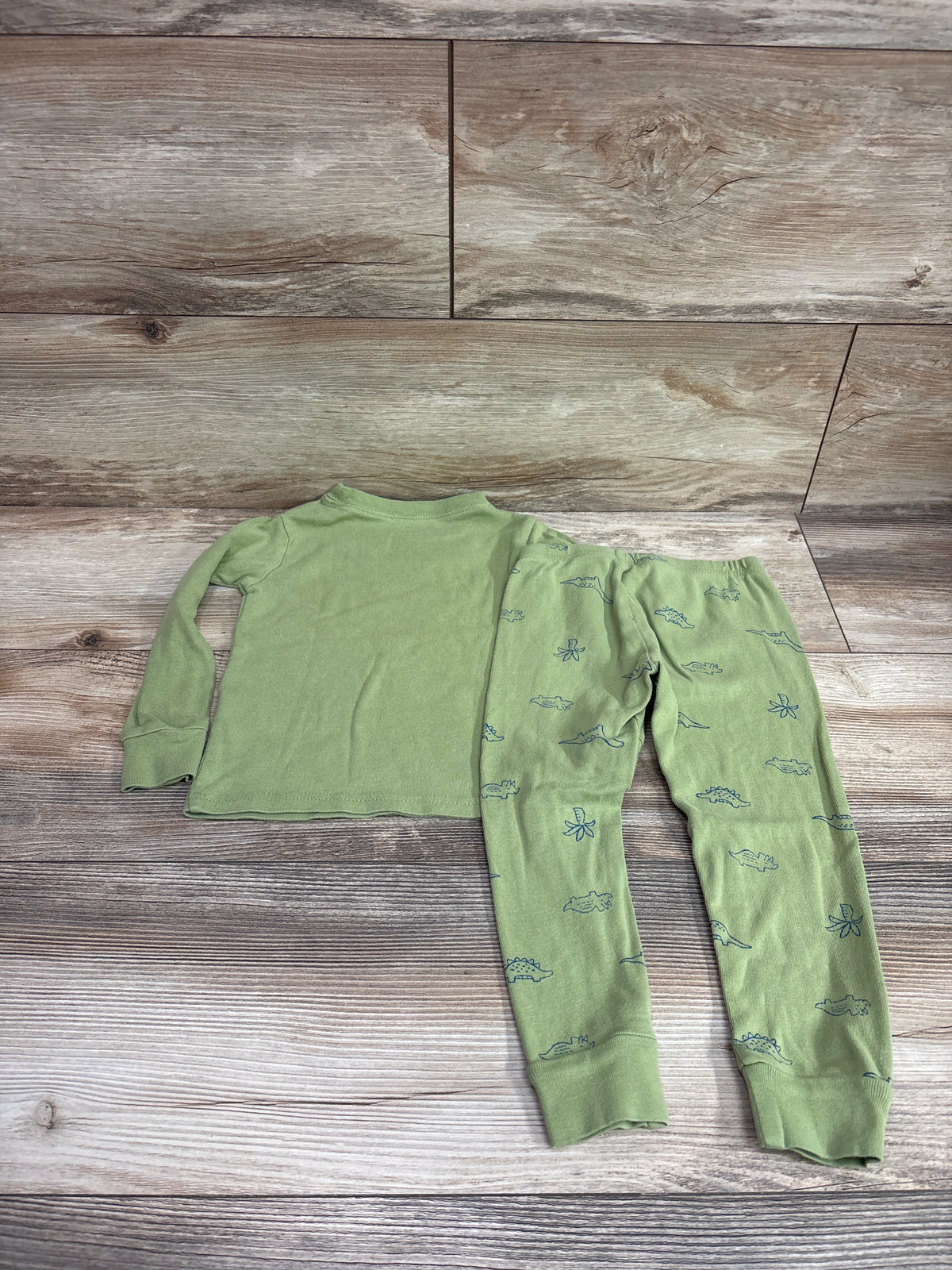 Carter's 2pc Pajama Set Green sz 3T
