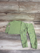 Carter's 2pc Pajama Set Green sz 3T