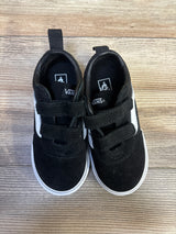 Vans Old Skool V Double Velcro Sneakers Black sz 9c