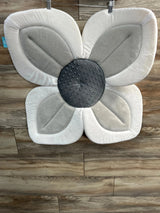 Blooming Bath Lotus Flower Bath Mat Grey/White