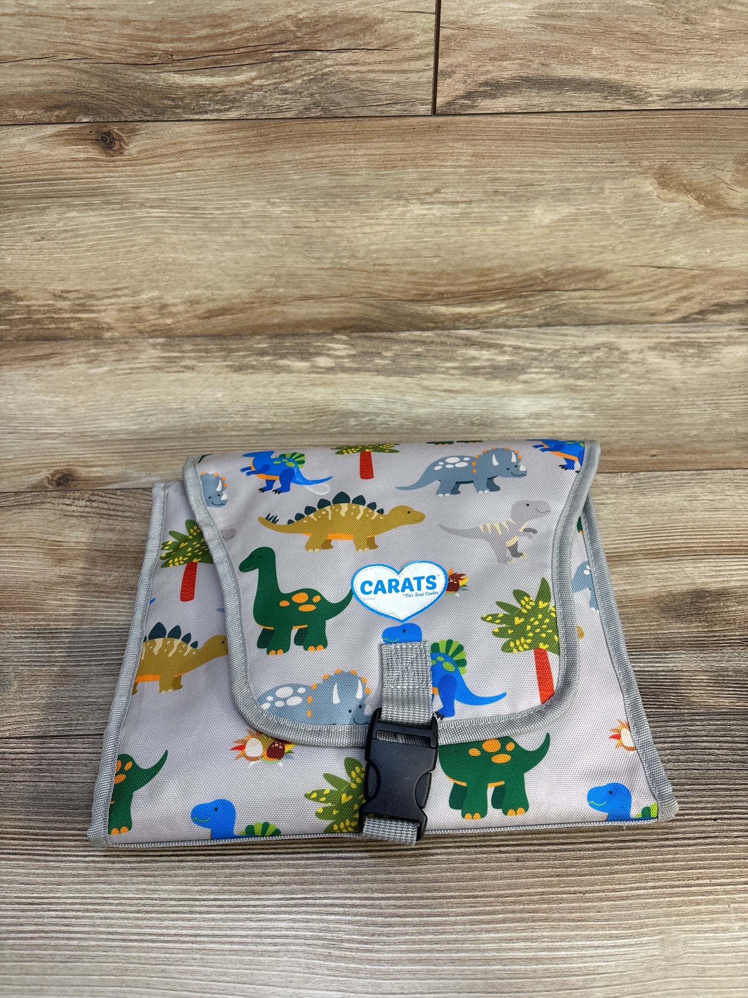 Cool Carats Car Seat Cooling Pad, Dinosaur Print