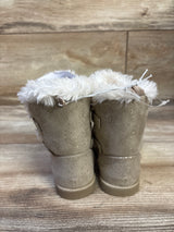 NEW Koala Kids Faux Fur Lined Boots Brown sz 4c