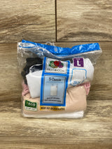 NEW Fruit of the Loom 5pk Girls' Camis sz Large 12-14