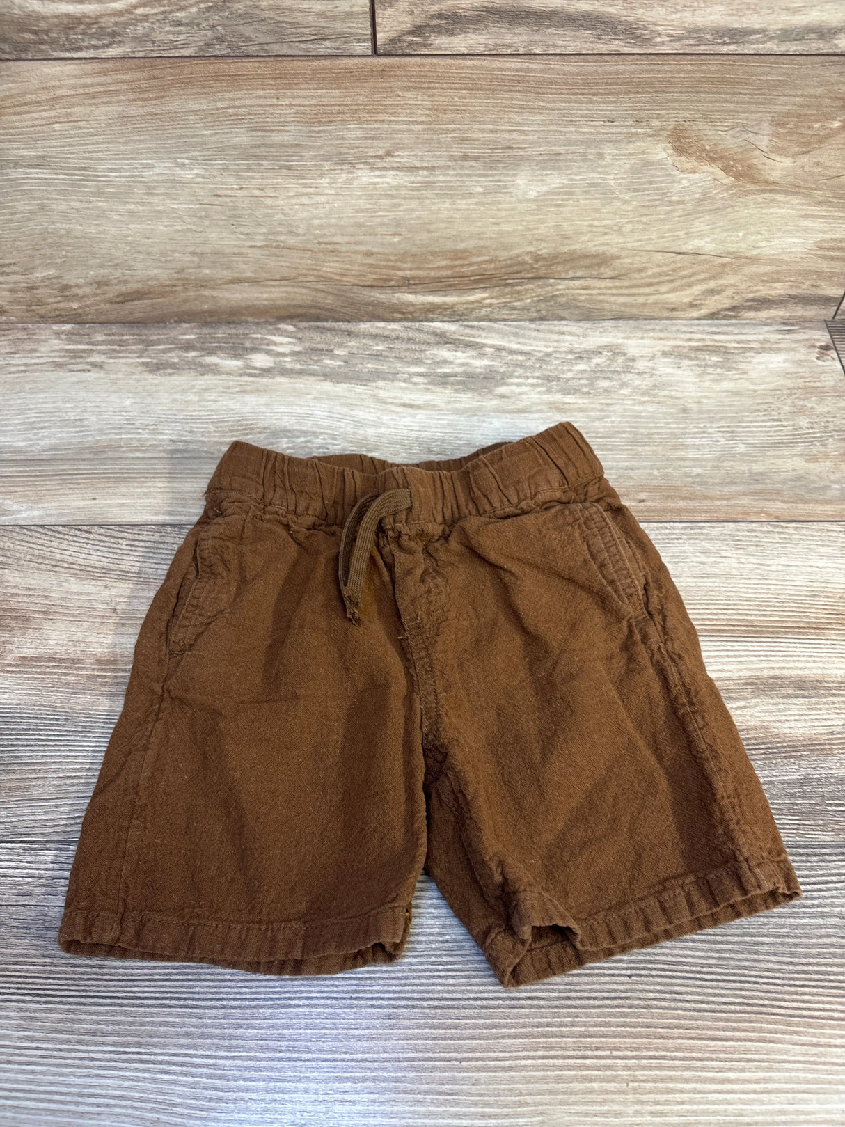 H&M Drawstring Shorts Brown sz 3T