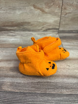 Cat & Jack Pumpkin Crib Booties Orange sz 2c