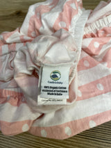 Cambria Baby Fitted Organic Bassinet Sheet Pink