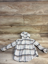 Old Navy Hooded Flannel Beige sz 3T