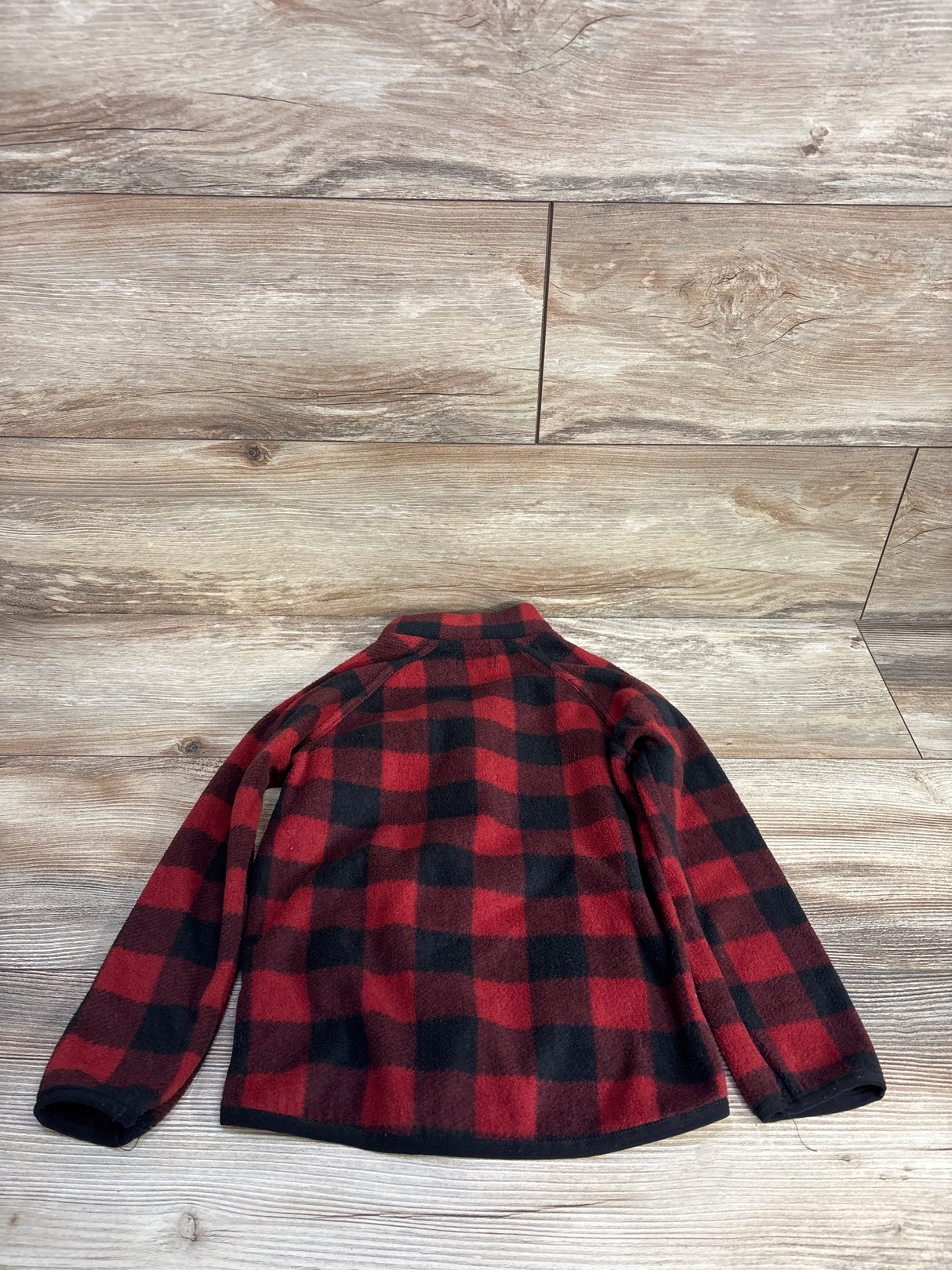 7 For All Mankind Plaid Shacket Red sz 4T
