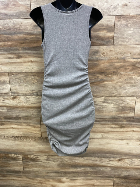 Isabel Maternity Tank Bodycon Dress Grey sz Medium - Me n Mommy To Be