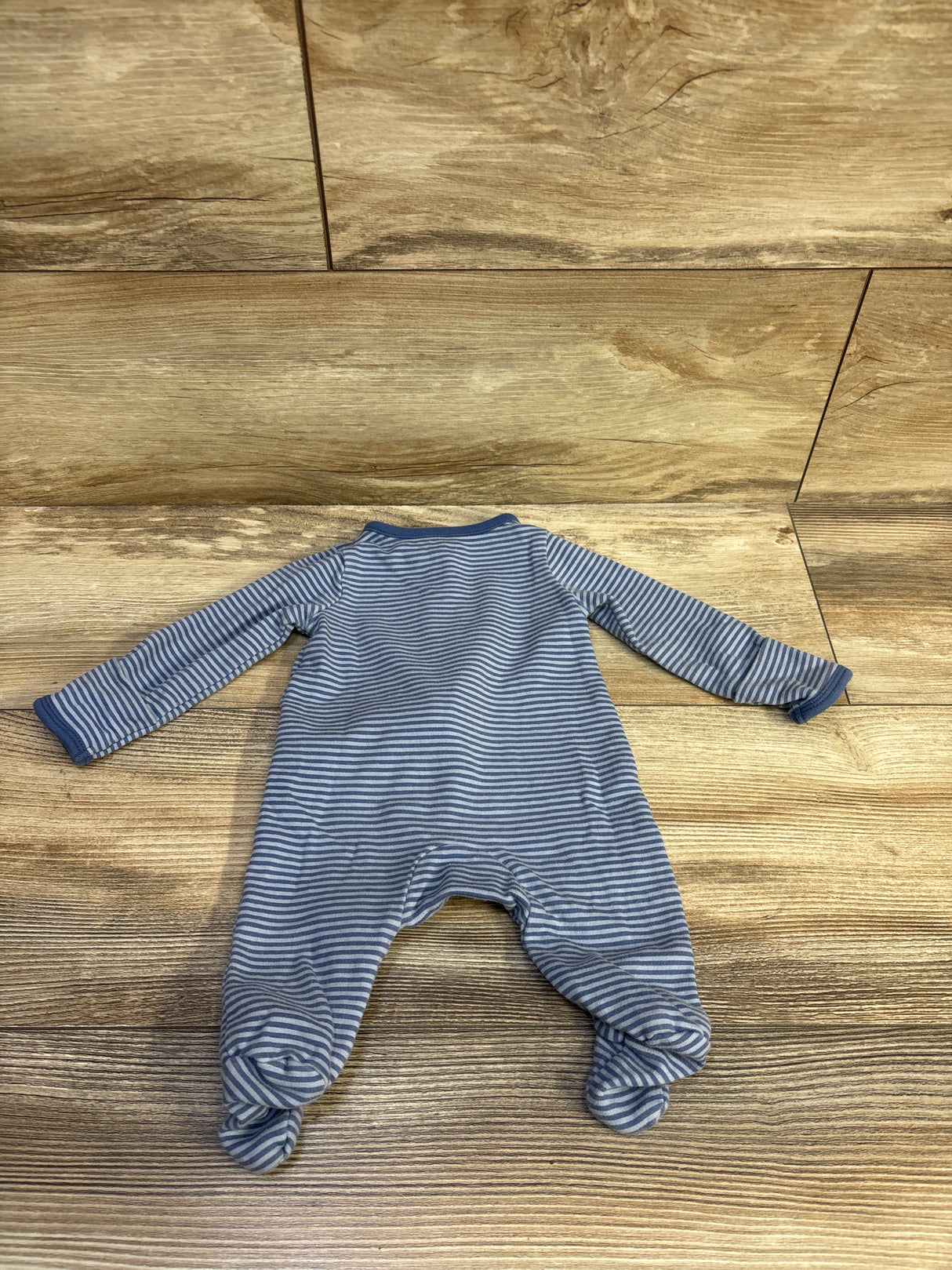 Just One You Striped Little Brother Sleeper Blue sz Newborn