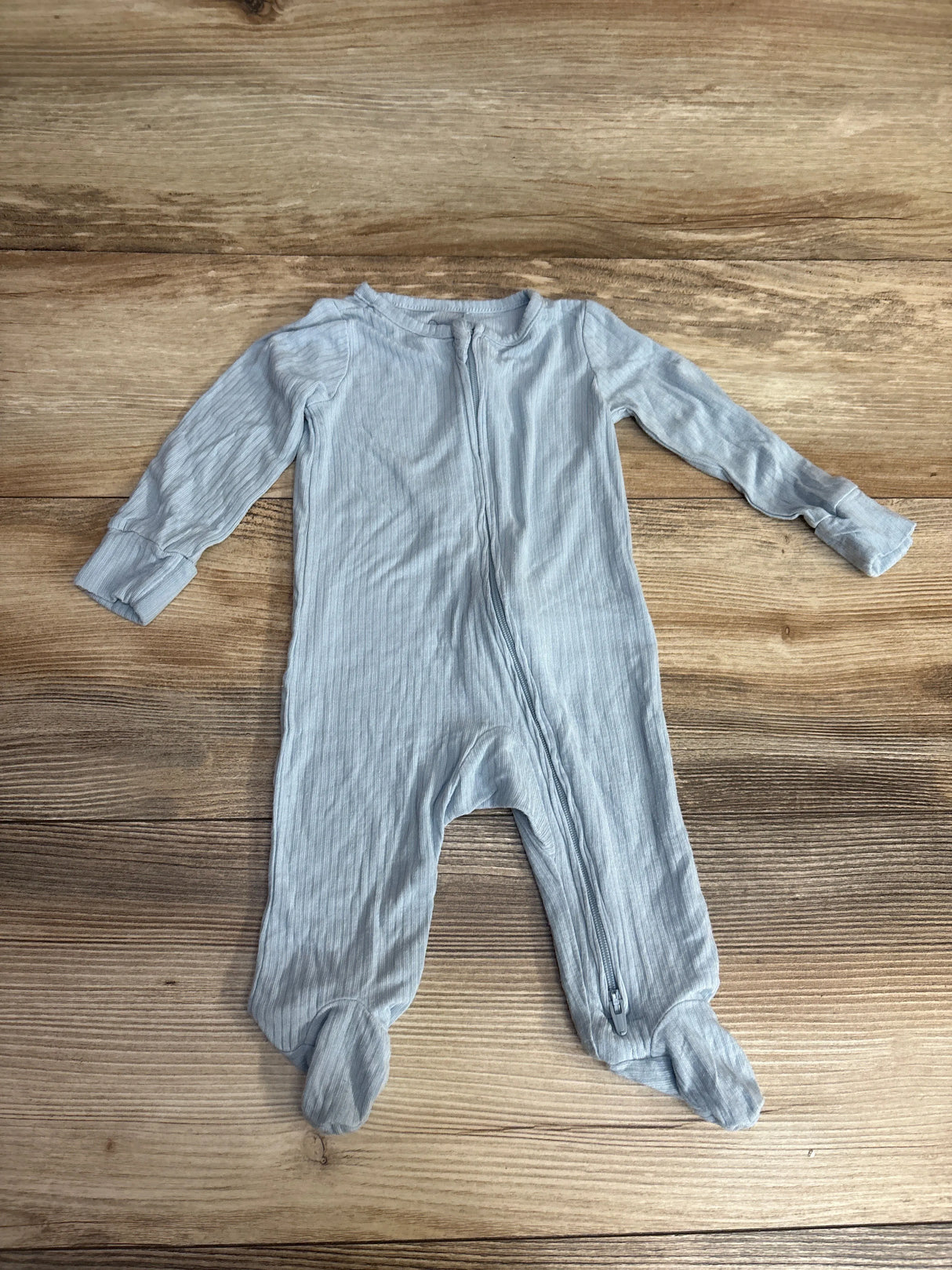 Carter's Purely Ribbed Sleeper Light Blue sz 3m